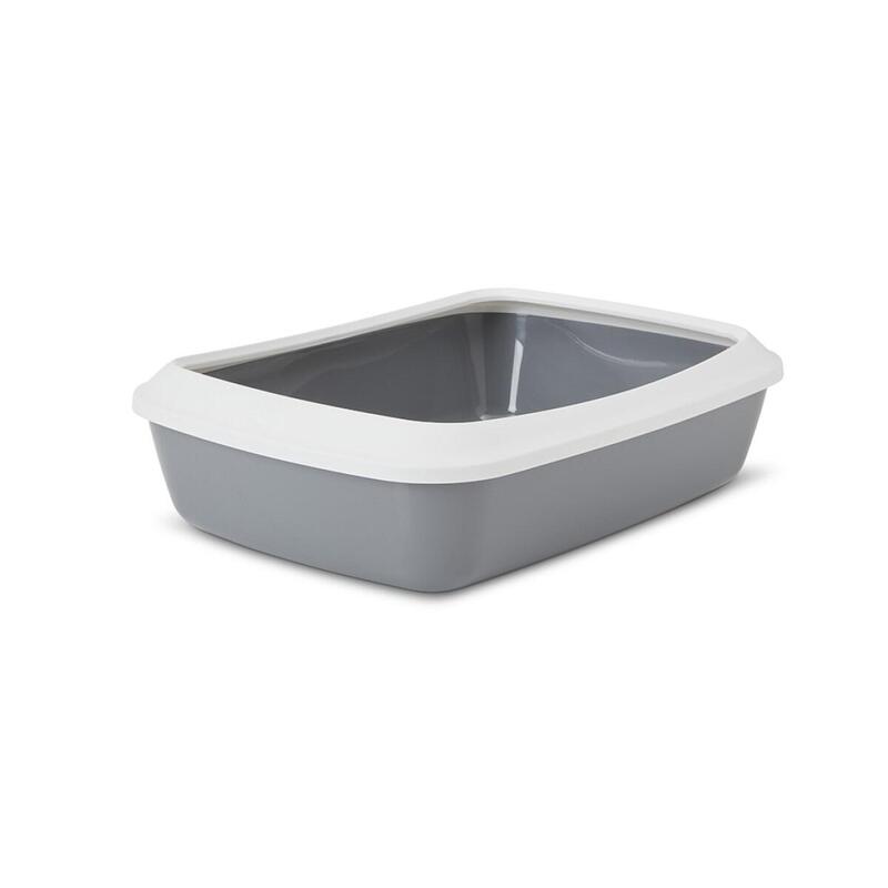 savic-iriz-bandeja-sanitaria-con-borde-para-gato-42-cm-gris