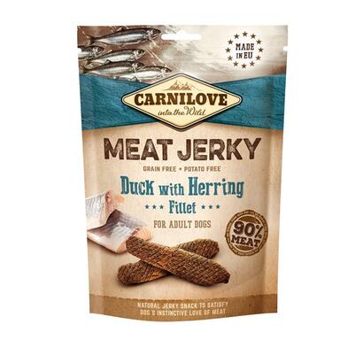 carnilove-meat-jerky-duck-with-herring-snack-para-perros-100-g