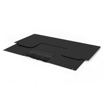 digitus-dach-oder-bodenplatte-para-patch-halter-negro