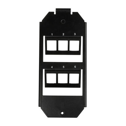 logilink-nk4060-placa-de-pared-y-cubierta-de-interruptor-negro