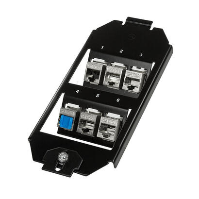 logilink-nk4060-placa-de-pared-y-cubierta-de-interruptor-negro