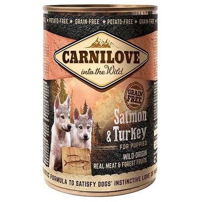 comida-humeda-para-perros-carnilove-into-the-wild-salmonturkey-for-puppies-400-g