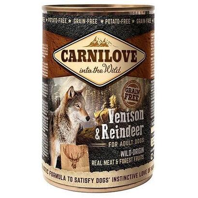 comida-humeda-para-perros-carnilove-into-the-wild-venisonreindeer-400-g