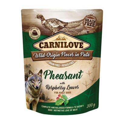 carnilove-dog-pouch-pheasant-raspberry-comida-humeda-para-perros-300g