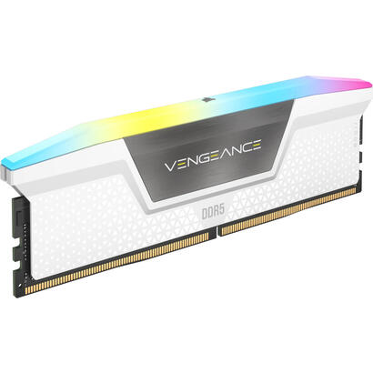 memoria-corsair-ddr5-32gb-2x16gb-pc6000-vengeance-rgb-blanca-cmh32gx5m2b6000z30w
