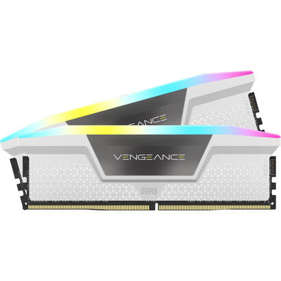 memoria-corsair-ddr5-32gb-2x16gb-pc6000-vengeance-rgb-blanca-cmh32gx5m2e6000z36w