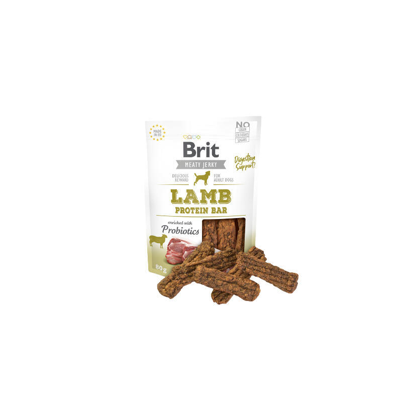 golosina-para-perros-brit-jerky-lamb-protein-bar-cordero-80-g golosina-para-perros-brit-jerky-lamb-protein-bar-cordero-80-g