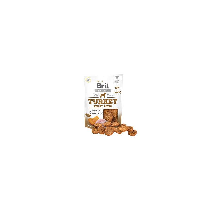 golosina-para-cachorros-brit-jerky-turkey-meaty-coins-pavo-80-g golosina-para-cachorros-brit-jerky-turkey-meaty-coins-pavo-80-g
