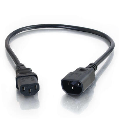 c2g-computer-power-cord-extension-cable-alargador-de-alimentacion-power-iec-60320-c13-a-iec-60320-c14-ca-250-v-3-m
