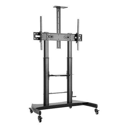 gembird-height-adjustable-tv-floor-stand-with-caster-wheels-60-100inch