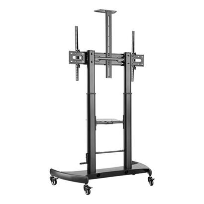 gembird-height-adjustable-tv-floor-stand-with-caster-wheels-60-100inch