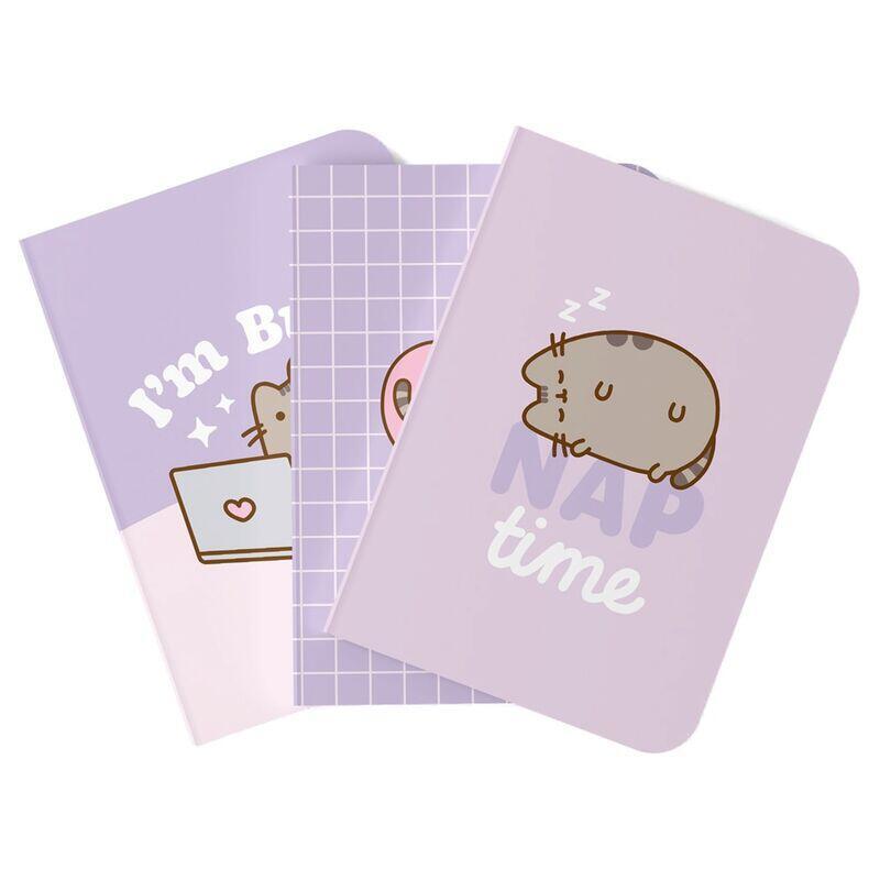 set-3-cuadernos-a6-moments-pusheen