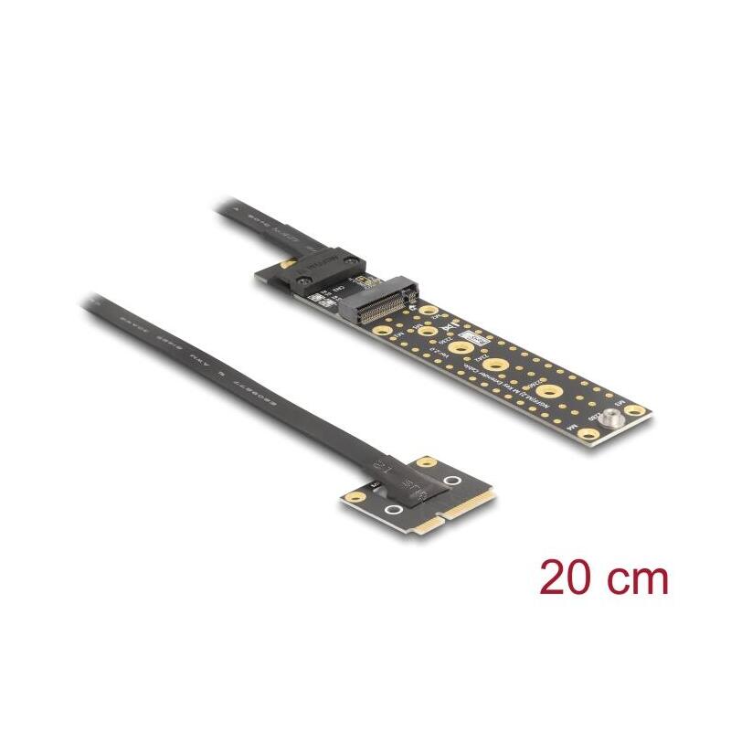 delock-adapter-mini-pcie-stecker-zu-m2-key-m-buchse-mit-cable-20-cm