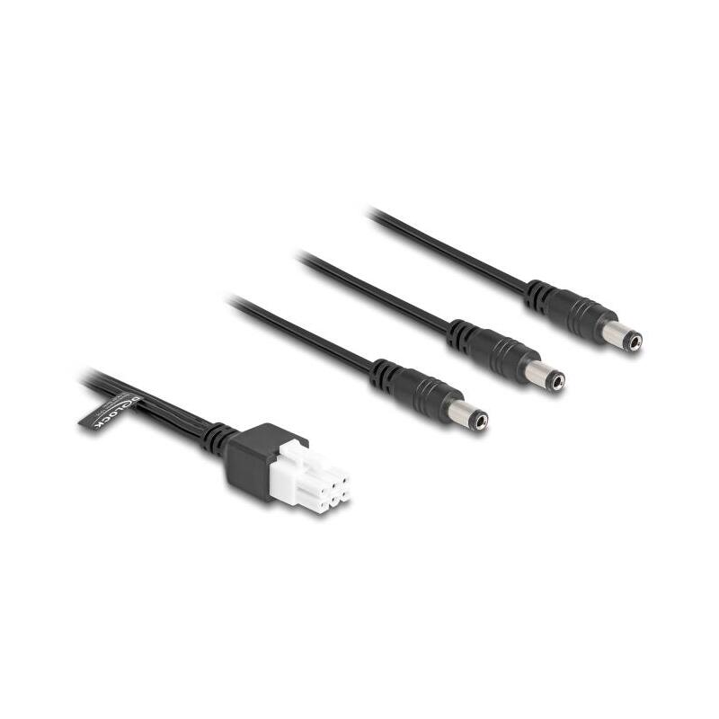 delock-cable-mini-fit-42-mm-6-pin-stecker-zu-3-x-dc-55-x-25-mm-stecker-schwarz