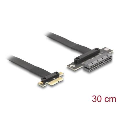 delock-riser-karte-pci-express-30-x1-stecker-zu-x4-slot-mit-cable-30-cm