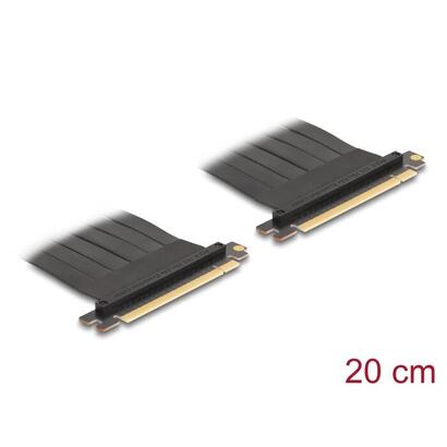 delock-riser-karte-pci-express-30-x16-stecker-zu-x16-stecker-mit-cable-20-cm