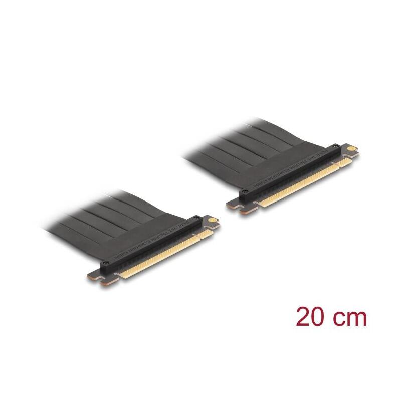 delock-riser-karte-pci-express-30-x16-stecker-zu-x16-stecker-mit-cable-20-cm