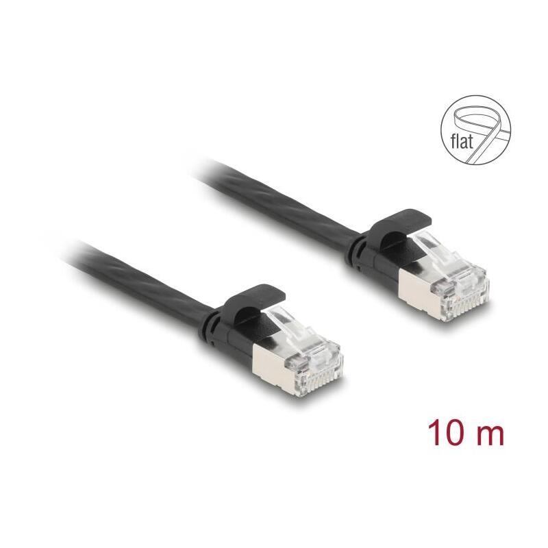 delock-rj45-flachband-cable-de-red-stecker-zu-stecker-cat6a-u-ftp-10-m-schwarz