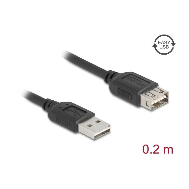 delock-81510-cable-usb-usb-20-02-m-usb-a-negro