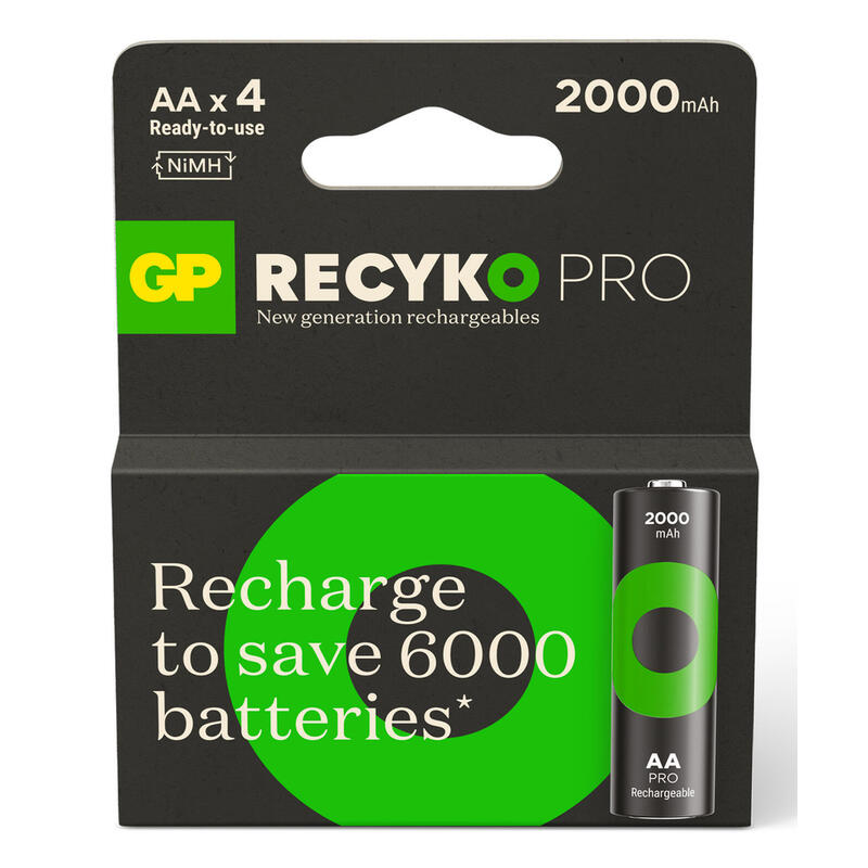 pilas-1x4-gp-recyko-pro-nimh-battery-aamignon-2000mah-pro pilas-1x4-gp-recyko-pro-nimh-battery-aamignon-2000mah-pro