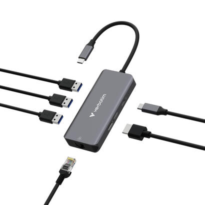 verbatim-usb-c-essentials-multi-port-hub-6-port-with-rj45-32157