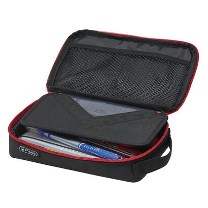 herlitz-faulenzer-2-go-negro-rot