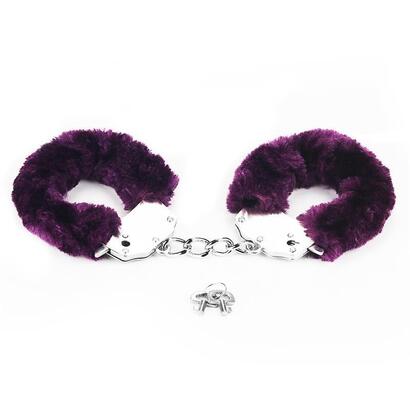 esposas-metalicas-con-pelo-purpura