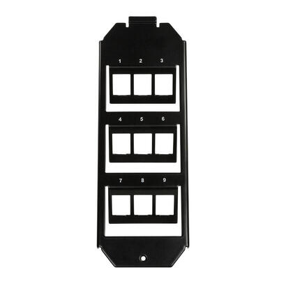 logilink-nk4061-placa-de-pared-y-cubierta-de-interruptor-negro