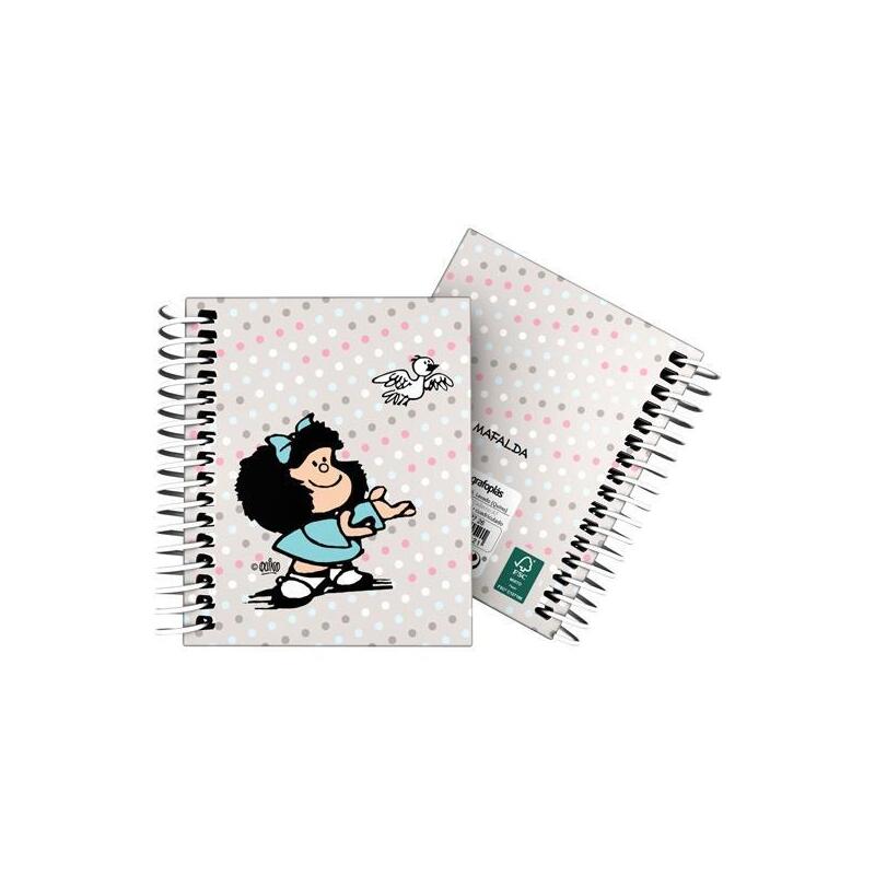 grafoplas-cuaderno-espiral-a7-100h-5x5mm-70gr-4-bandas-color-tapa-dura-mafalda-bird