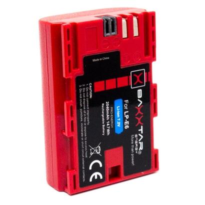 baxxtar-battery-lp-e6-2040mah
