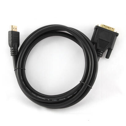 gembird-cable-hdmi-a-dvi-181-mm-050m-negro