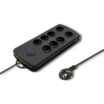qoltec-50161-surge-protectors-quick-switch-8-sockets-negro-25m