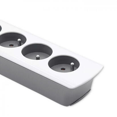 qoltec-50297-power-strip-6-sockets-18m-blanco-grey