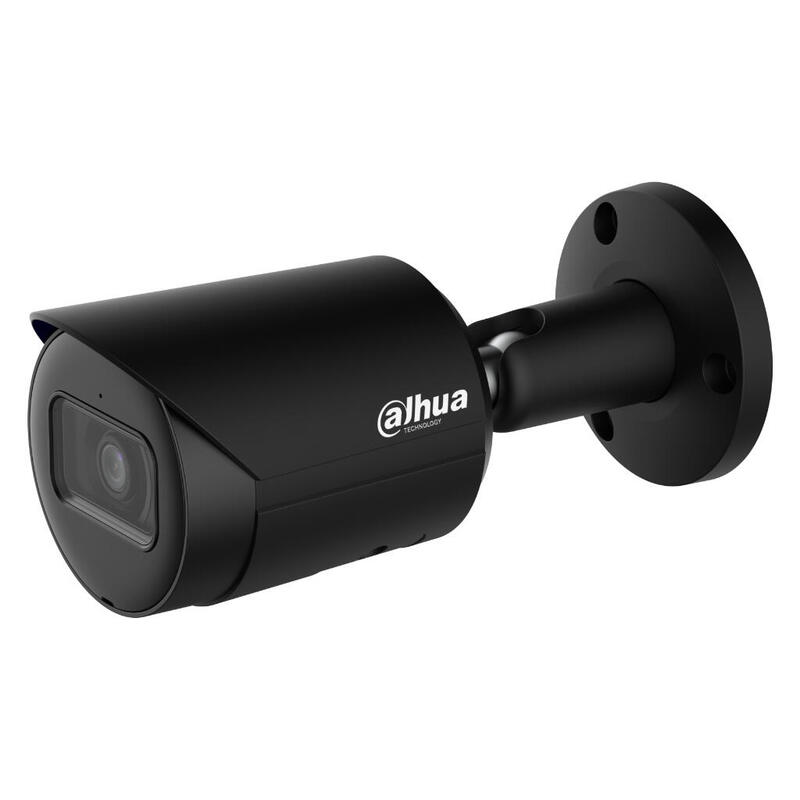 dahua-ipc-hfw2441s-s-0280b-b-tubular-ip-h265-4m-wdr-starlight-ir30m-28mm-ip67-poe-mic-ai-color-negro