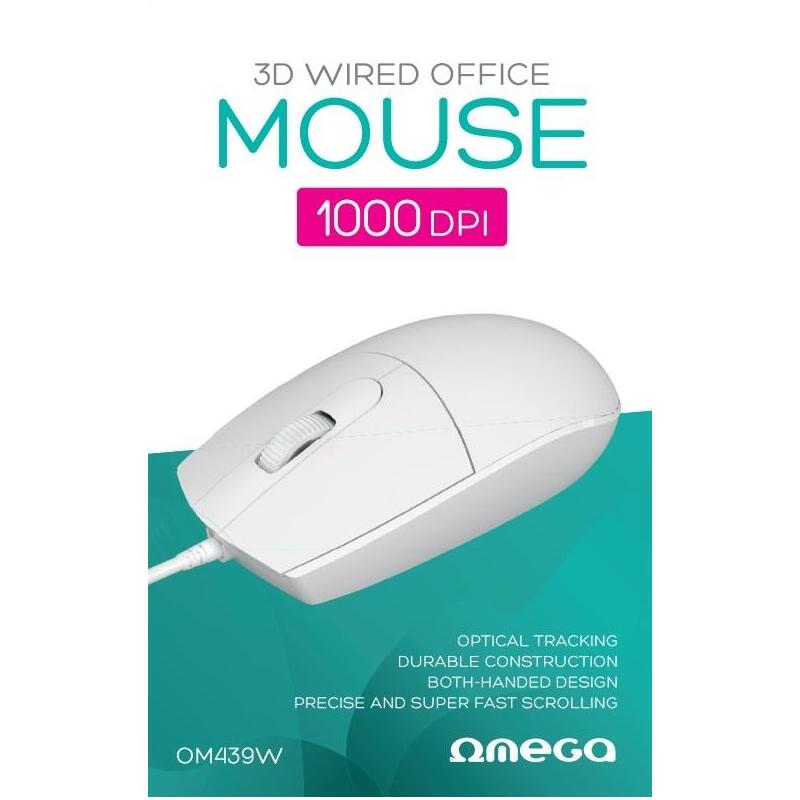 omega-raton-optico-3d-usb-1000dpi-om439-blanco