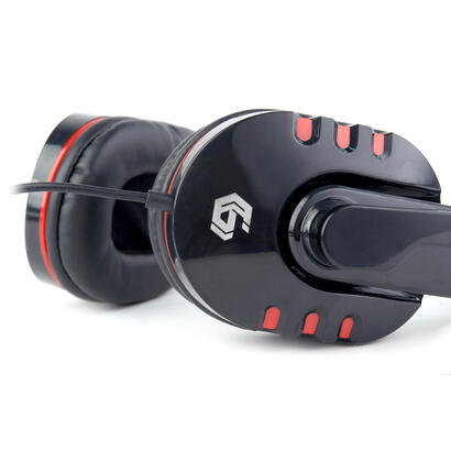 gembird-auriculares-ghs-402-diadema-con-microfono-negrorojo