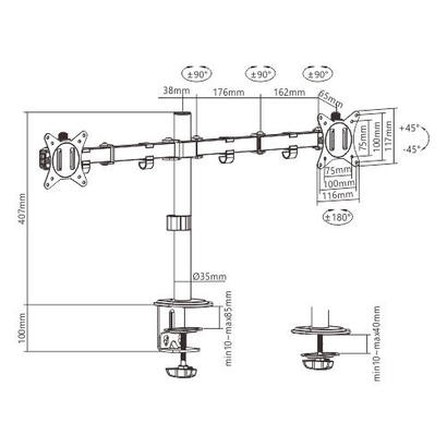 gembird-ma-d2-01-soporte-para-2-monitores-17-32-negro-escritorio