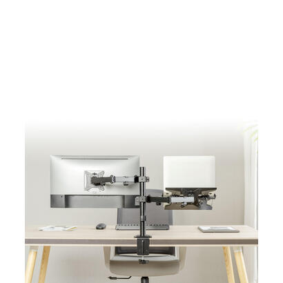 gembird-ma-da-03-adjustable-desk-mount-with-monitor-arm-and-portatil-tray