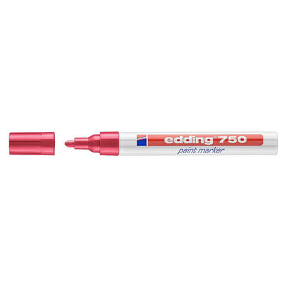 edding-marcador-permanente-750-tinta-opaca-punta-conica-trazo-2-4mm-rojo