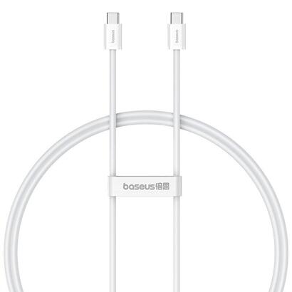 cable-baseus-superior-de-datos-usb-c-a-usb-c-1-m-30-w-blanco