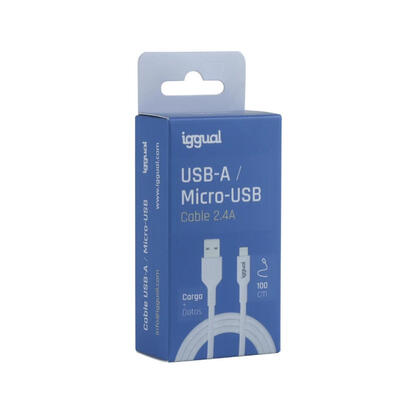 iggual-cable-usb-amicro-usb-100-cm-blanco