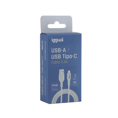 iggual-cable-usb-ausb-c-100-cm-blanco