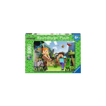 ravensburger-kinderpuzzle-minecraft-steve-und-alex-100-teile-12004176