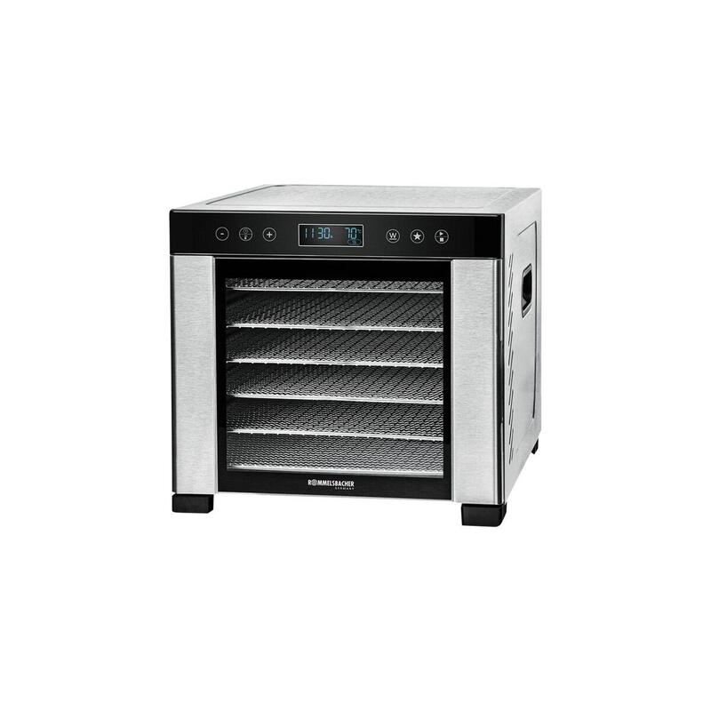 rommelsbacher-dorr-automata-da-950-acero-inoxidablenegro-600-vatios-superficie-dorr-305-cm-x-33-cm-por-nivel-da-950