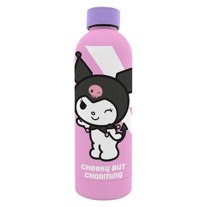 botella-acero-inoxidable-kuromi-hello-kitty-800ml