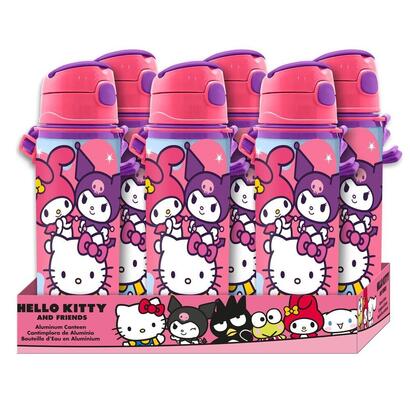 pack-de-6-unidades-cantimplora-aluminio-hello-kitty-and-friends-600ml