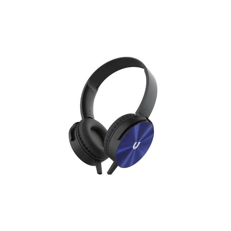 auriculares-micro-unico-con-cable-con-diadema-azul