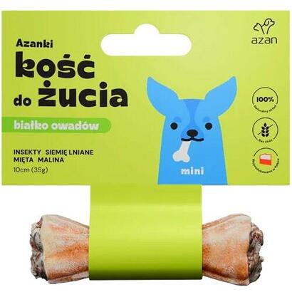 premio-para-perros-azanki-hueso-con-insectos-y-menta-mini-10-cm