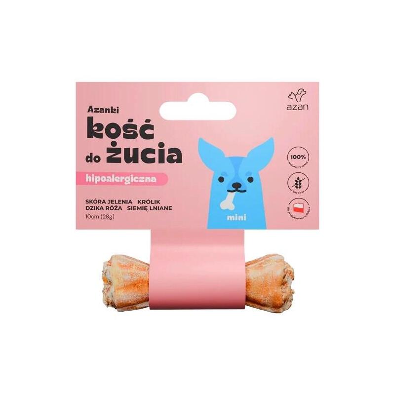 premio-para-perros-azanki-hueso-hipoalergenico-de-piel-de-ciervo-con-conejo-y-linaza-mini-10-cm