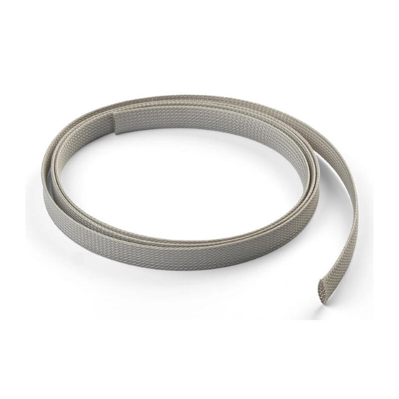 one-for-all-cubrecables-trenzado-2-metros-manguera-cable-gris-wm5022